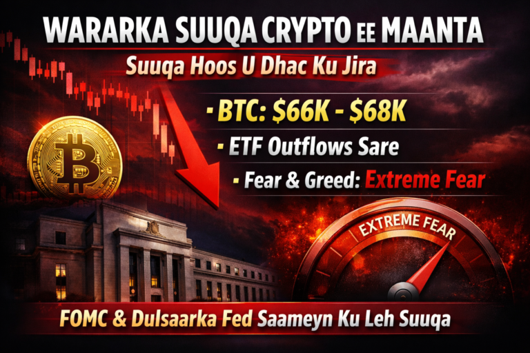 Falanqaynta Maalinlaha ah ee Suuqa Kiribto 20-ka Febraayo 2026