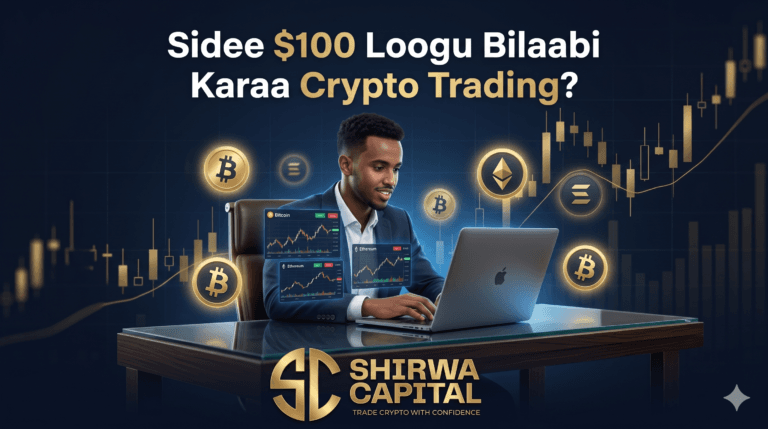 Sidee $100 Loogu Bilaabi Karaa Crypto Trading?