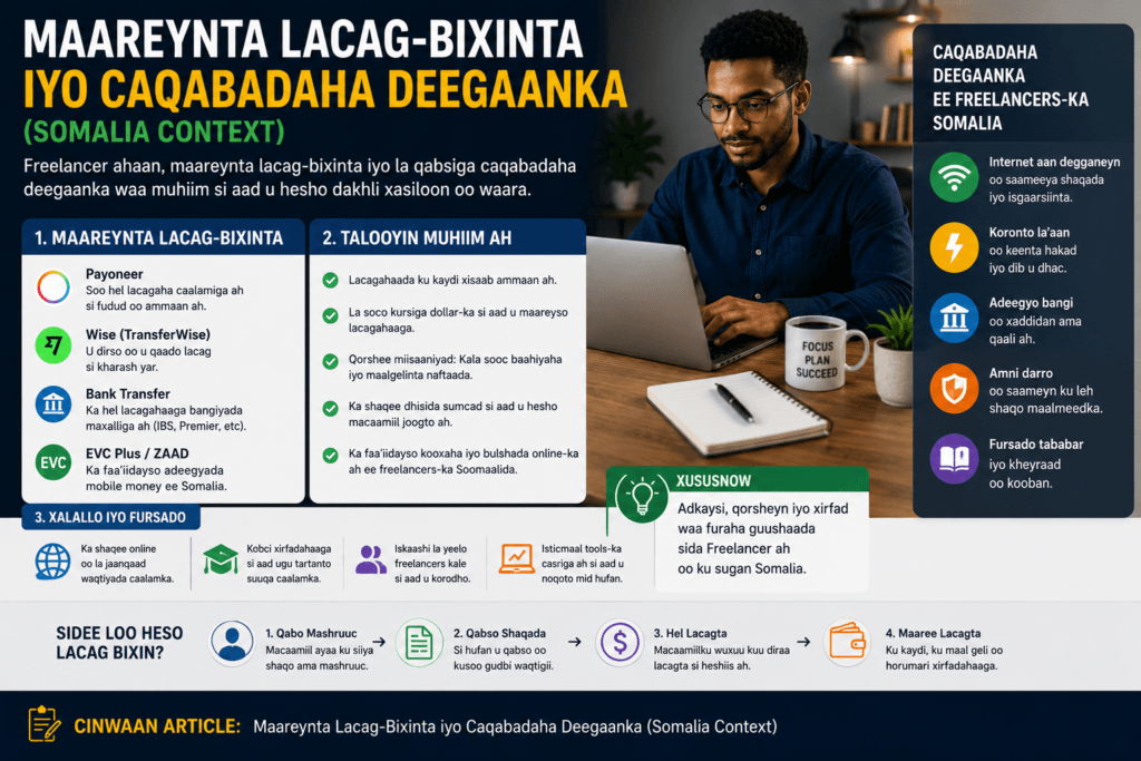 Sidee Loo Noqdaa Freelancer Guuleysta oo Clients Badan Hela?