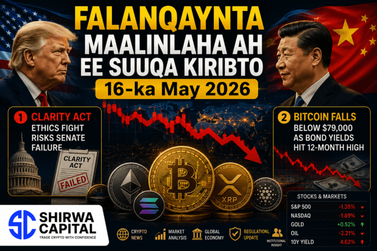 Falanqaynta Maalinlaha ah ee Suuqa Kiribto 16-ka May 2026