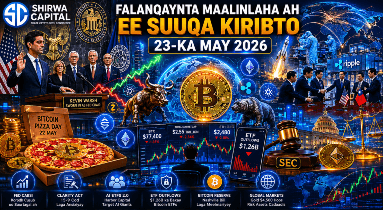Falanqaynta Maalinlaha ah ee Suuqa Kiribto 23-ka May 2026