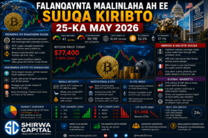 Falanqaynta Maalinlaha ah ee Suuqa Kiribto 25-ka May 2026