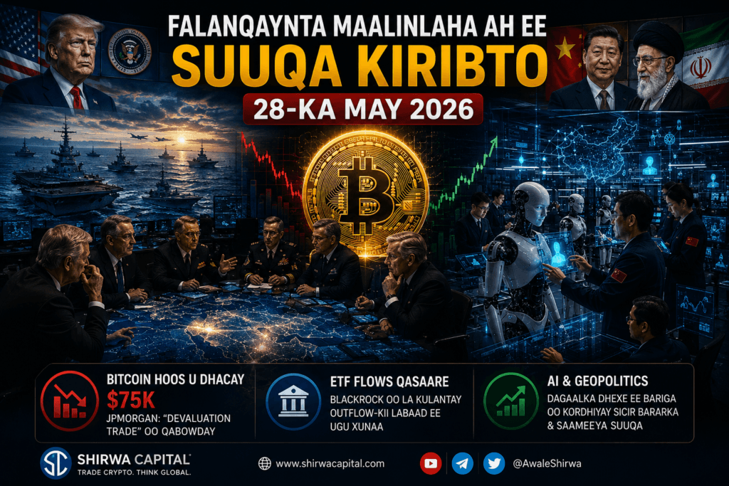 Falanqaynta Maalinlaha ah ee Suuqa Kiribto 28-ka May 2026