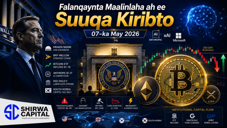 Falanqaynta Maalinlaha ah ee Suuqa Kiribto 07-ka May 2026