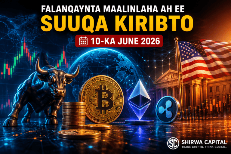 Falanqaynta Maalinlaha ah ee Suuqa Kiribto 10-ka June 2026