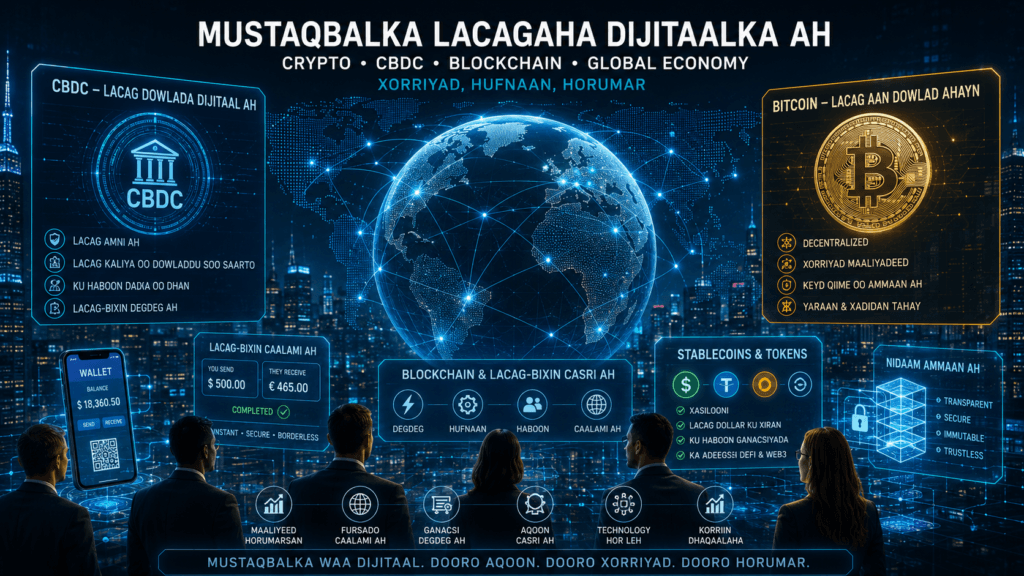 Digital Dollar-ka Mareykanka Maxaa Loo Hakiyay Ilaa 2030? Saamaynta CBDC iyo Mustaqbalka Crypto