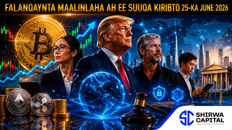 Falanqaynta Maalinlaha ah ee Suuqa Kiribto 25-ka June 2026
