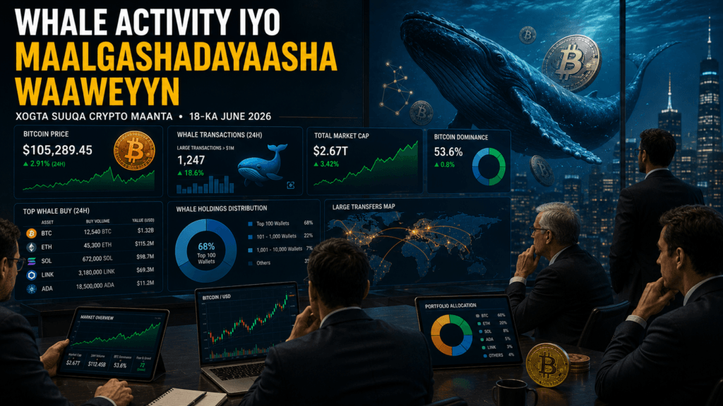 Maxaa Ka Socda Suuqa Crypto Maanta? Falanqayn Ku Saabsan Isbeddellada Ugu Muhiimsan, Saamaynta iyo Waxa La Filan Karo