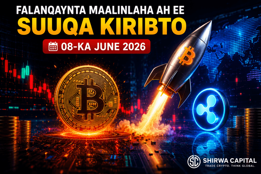 Falanqaynta Maalinlaha ah ee Suuqa Kiribto 08-ka June 2026