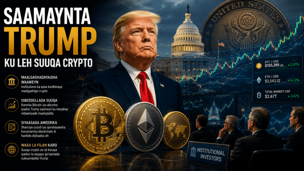 Donald Trump iyo Crypto: Sidee Ayuu Crypto Uga Noqday Isha Dakhliga Ugu Weyn? Falanqayn Dhamaystiran