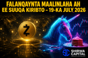 Falanqaynta Maalinlaha ah ee Suuqa Kiribto 19-ka July 2026