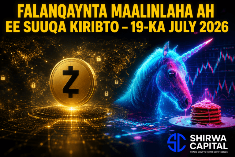 Falanqaynta Maalinlaha ah ee Suuqa Kiribto 19-ka July 2026
