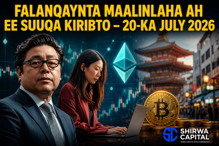 Falanqaynta Maalinlaha ah ee Suuqa Kiribto 20-ka July 2026