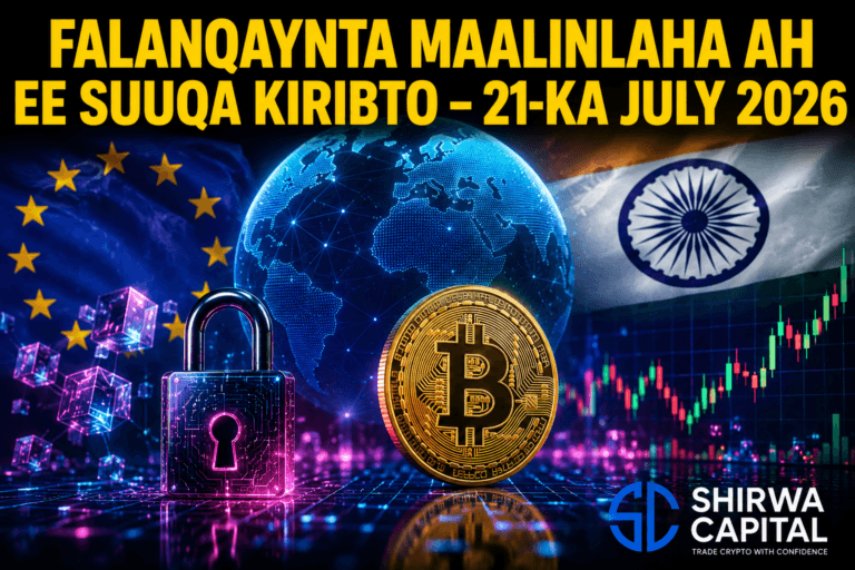 Falanqaynta Maalinlaha ah ee Suuqa Kiribto 21-ka July 2026