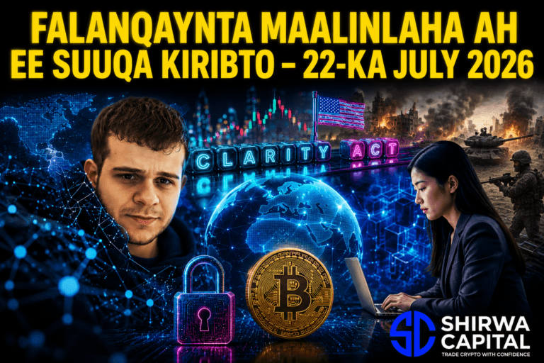 Falanqaynta Maalinlaha ah ee Suuqa Kiribto 22-ka July 2026