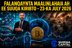 Falanqaynta Maalinlaha ah ee Suuqa Kiribto 23-ka July 2026