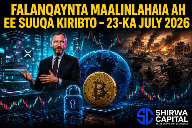 Falanqaynta Maalinlaha ah ee Suuqa Kiribto 23-ka July 2026