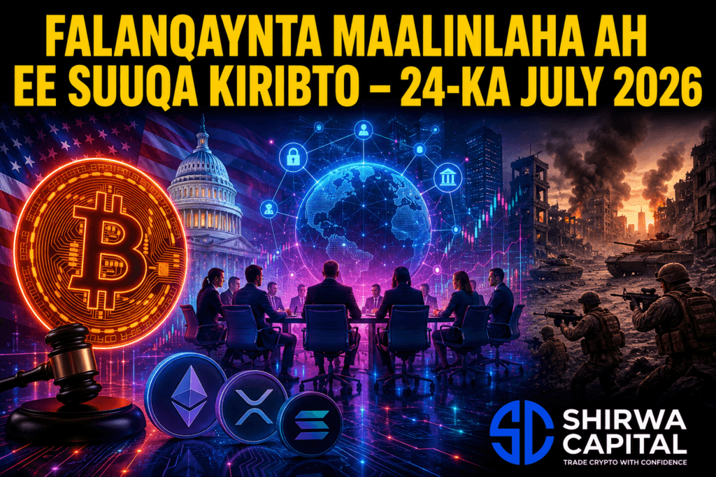 Falanqaynta Maalinlaha ah ee Suuqa Kiribto 24-ka July 2026