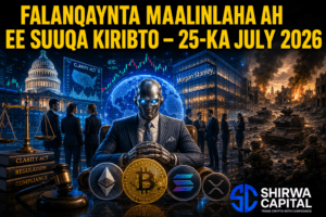Falanqaynta Maalinlaha ah ee Suuqa Kiribto – 25-ka July 2026