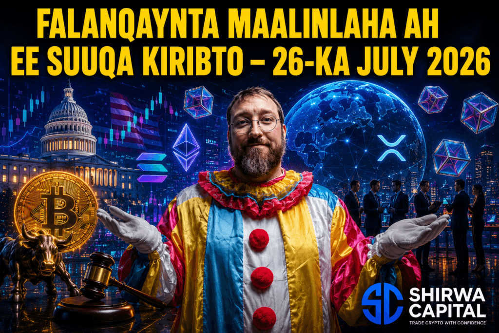 Falanqaynta Maalinlaha ah ee Suuqa Kiribto β 26-ka July 2026