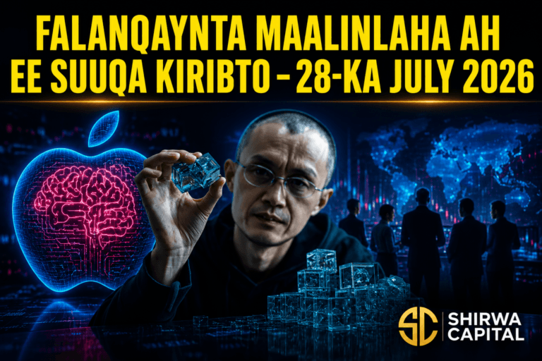 Falanqaynta Maalinlaha ah ee Suuqa Kiribto 28-ka July 2026