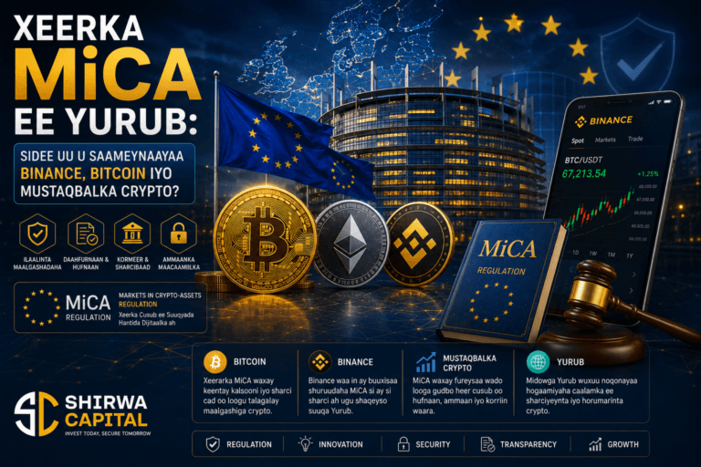 Xeerka MiCA ee Yurub: Sidee Uu U Saameynayaa Binance, Bitcoin iyo Mustaqbalka Crypto?