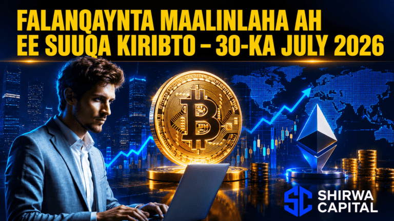 Falanqaynta Maalinlaha ah ee Suuqa Kiribto 30-ka July 2026