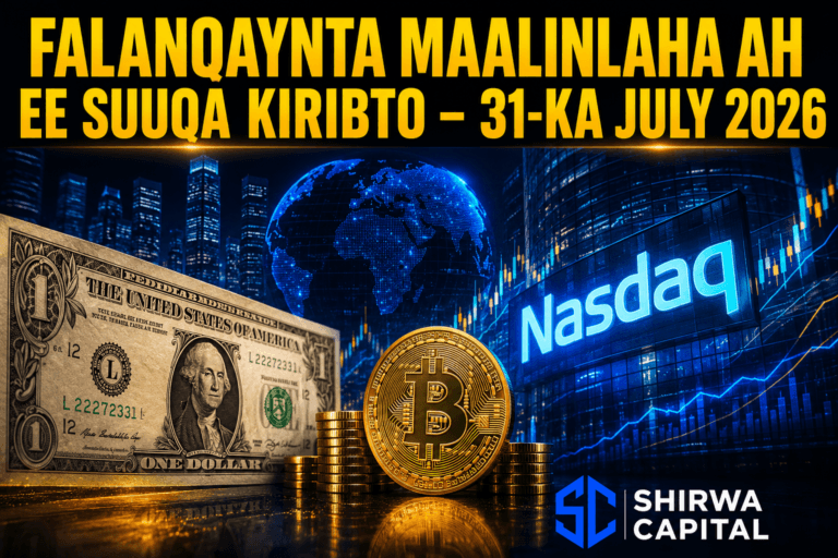 Falanqaynta Maalinlaha ah ee Suuqa Kiribto β 31-ka July 2026