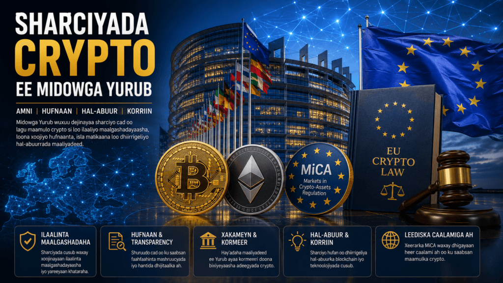 Xeerka MiCA ee Yurub: Sidee Uu U Saameynayaa Binance, Bitcoin iyo Mustaqbalka Crypto?