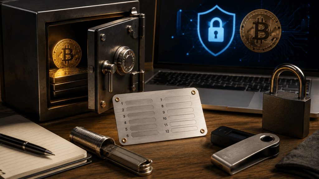Wallet Crypto: Noocyada, Sida Loo Doorto, iyo Hababka Ugu Badbaadada Badan ee Loo Ilaaliyo Bitcoin