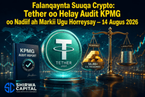 Falanqaynta Suuqa Crypto: Tether oo Helay Audit KPMG oo Nadiif ah Markii Ugu Horreysay -14 August 2026