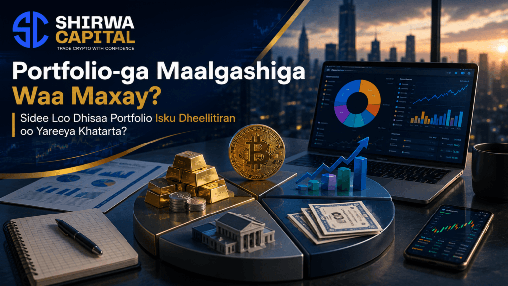 Portfolio-ga Maalgashiga Waa Maxay? Sidee Loo Dhisaa Portfolio Isku Dheellitiran oo Yareeya Khatarta?