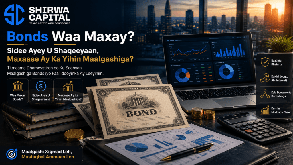 Bonds Waa Maxay? Sidee Ayey U Shaqeeyaan, Maxaase Ay Ka Yihiin Maalgashiga?