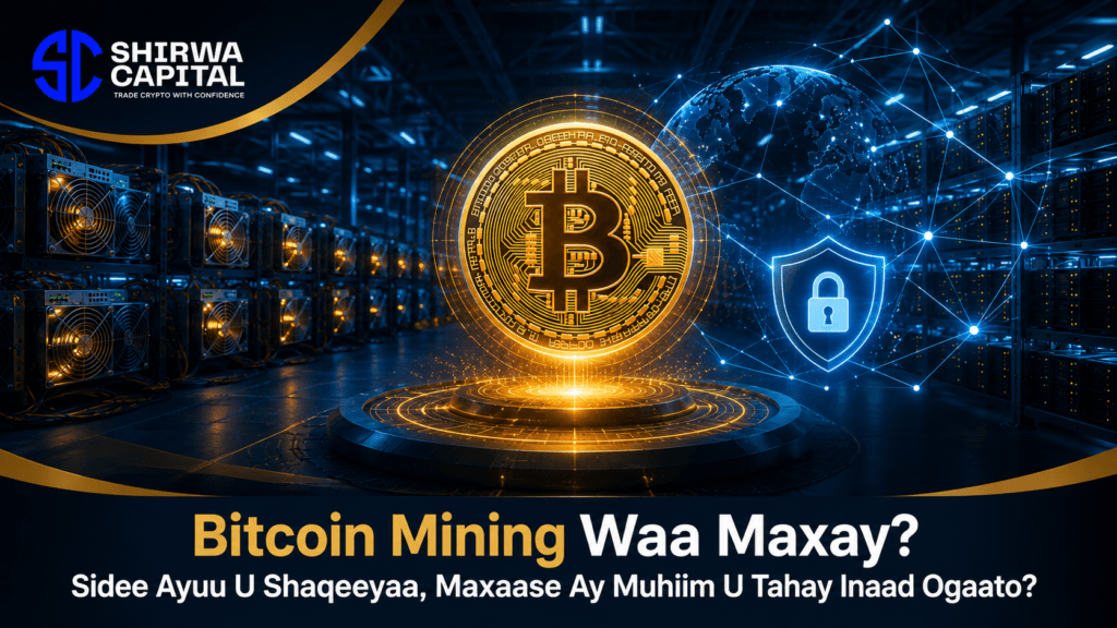 Bitcoin Mining Waa Maxay? Sidee Ayuu U Shaqeeyaa, Maxaase Ay Muhiim U Tahay Inaad Ogaato?