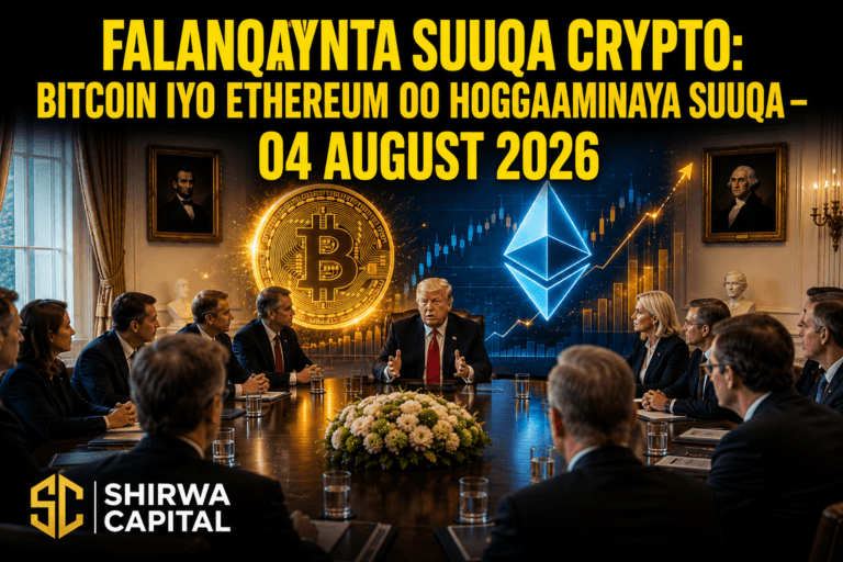 Falanqaynta Suuqa Crypto: Bitcoin iyo Ethereum oo Hoggaaminaya Suuqa – 04 August 2026
