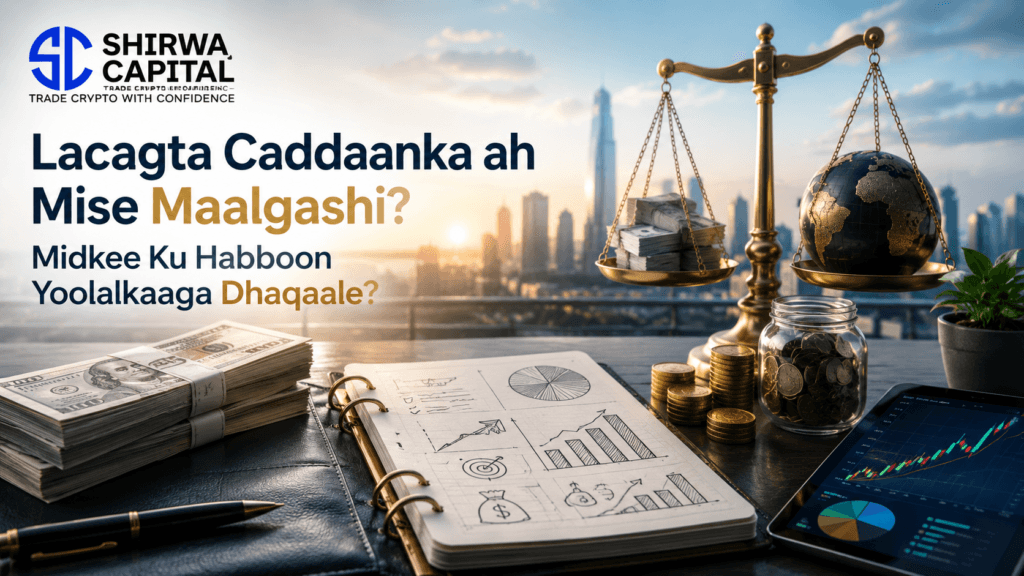 Lacagta Caddaanka ah Mise Maalgashi? Midkee Ku Habboon Yoolalkaaga Dhaqaale?