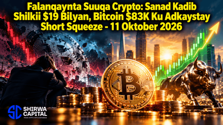 Falanqaynta Suuqa Crypto: Sanad Kadib Shilkii $19 Bilyan, Bitcoin $83K Ku Adkaystay Short Squeeze - 11 Oktober 2026